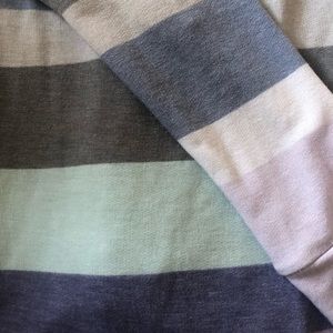 Long sleeve striped top